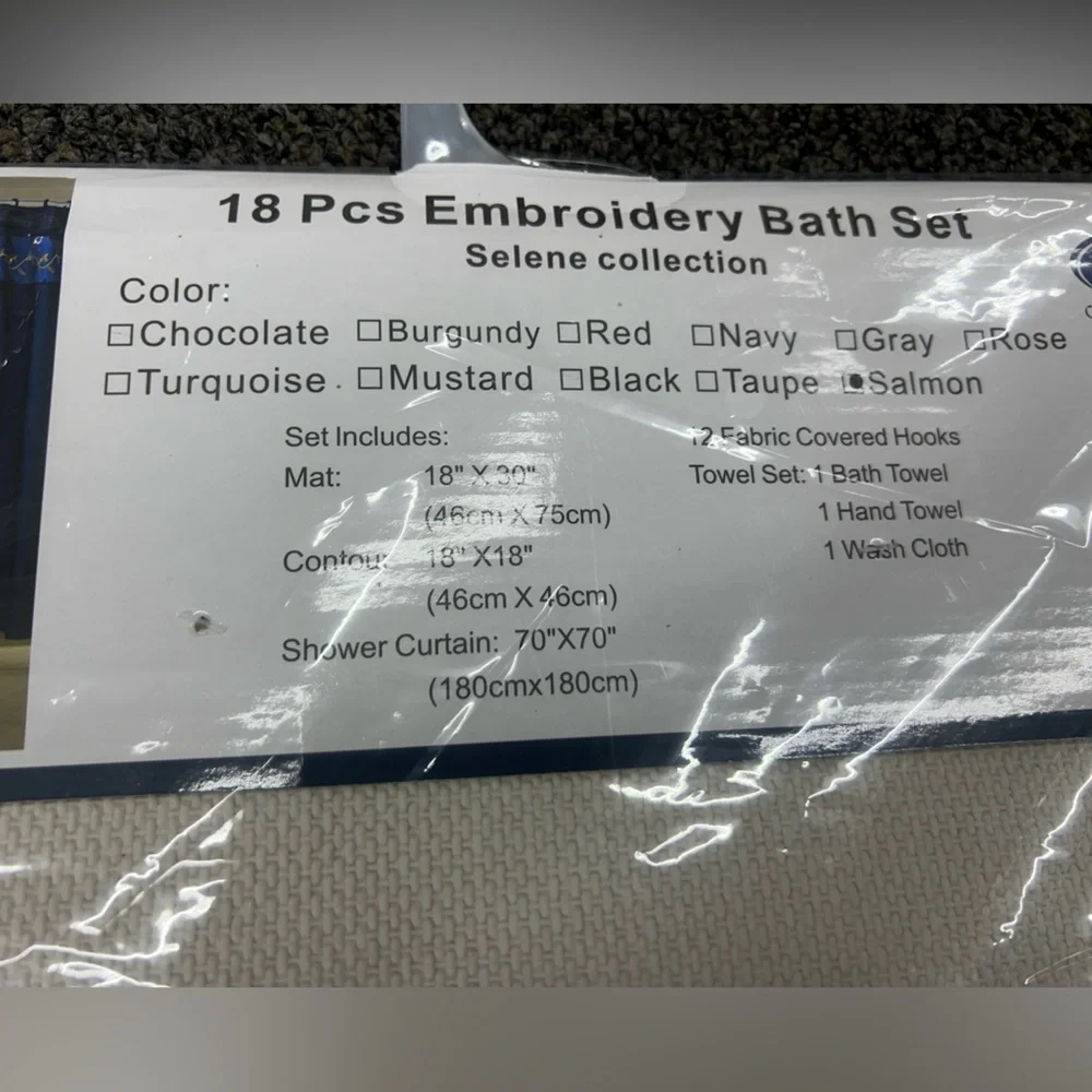 Fresh start bathroom set